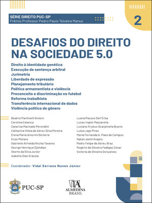cover image of Desafios do direito na sociedade 5.0